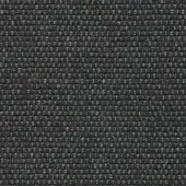 Dark gray woven fabric with a grid pattern, dense texture, and matte finish; sample labeled “swan > fabric (f) > f 952” in corner.